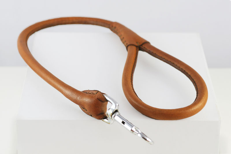 Workshop Sauri - Round leather leash
