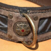 Hand stitched quality leather dog collar