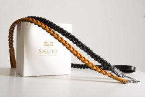 Leather dog leash by Workshop Sauri