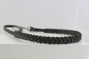 Leather-leash-braided-black-LL12