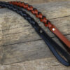 Strong plaited leather dog leash - Workshop Sauri