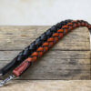 Workshop Sauri - Strong plaited leather dog leash of medium length