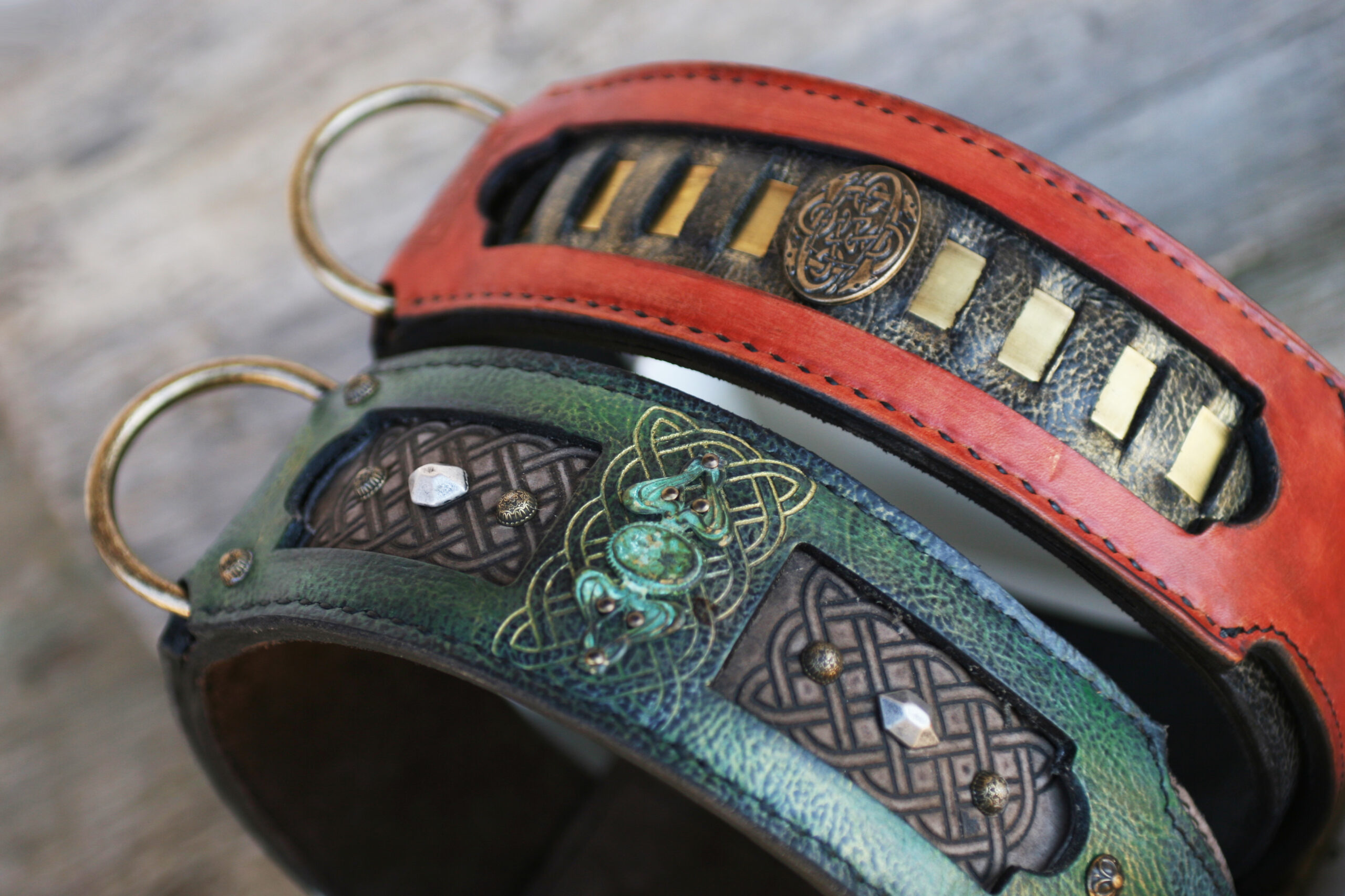 Leather Dog Collars by Workshop Sauri