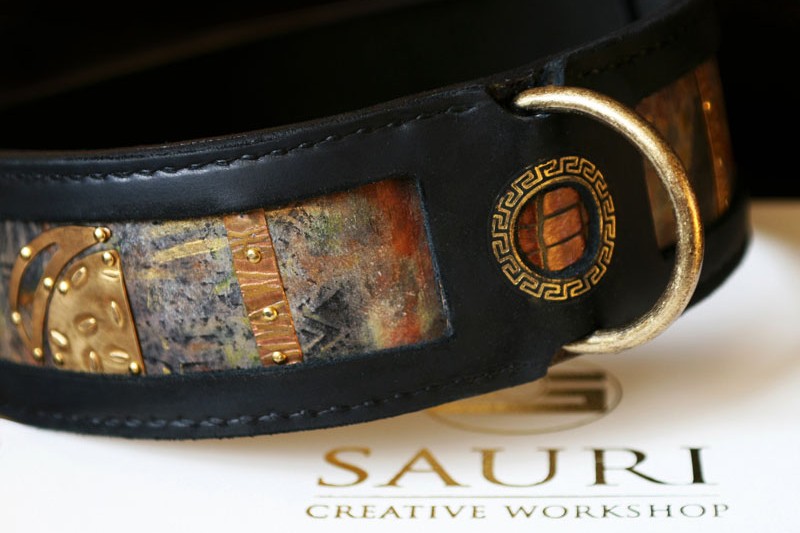 SARGA dog collar by Workshop Sauri