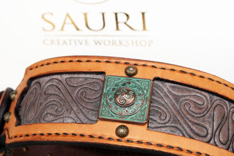Workshop Sauri - Madava hand stitched dog collar