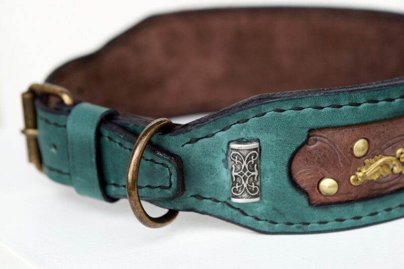 Customized Kairos dog collar decorative rivet