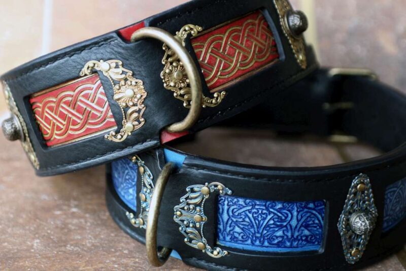 Large breed dog collars by Workshop Sauri