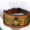 Workshop Sauri - Luangva sighthound dog collar hand print