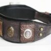 Custom made leather dog collar by Workshop Sauri