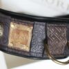Amstaff leather dog collar handmade by Workshop Sauri