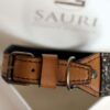 Leather dog collar Khepri handmade by Workshop Sauri