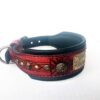 Ornamented medium dog collar with name by Workshop Sauri